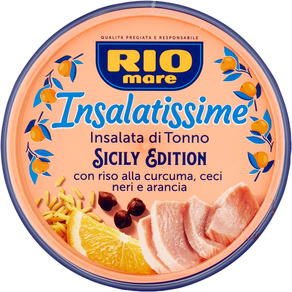 Fertiggericht Tonno Thunfisch Sicily  Salat 220g | Rio Mare