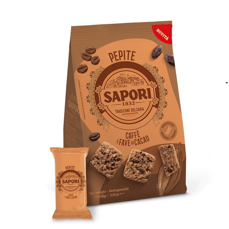 Pepite Caffe´ e Fave di Cacao Mandelgebäck 108g / Sapori