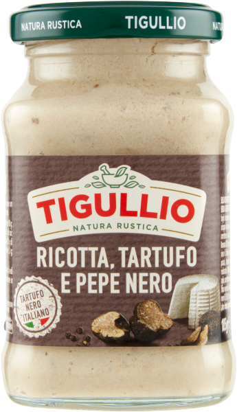 Pesto Ricotta Tartufo e Pepe Nero 185g | Tigullio