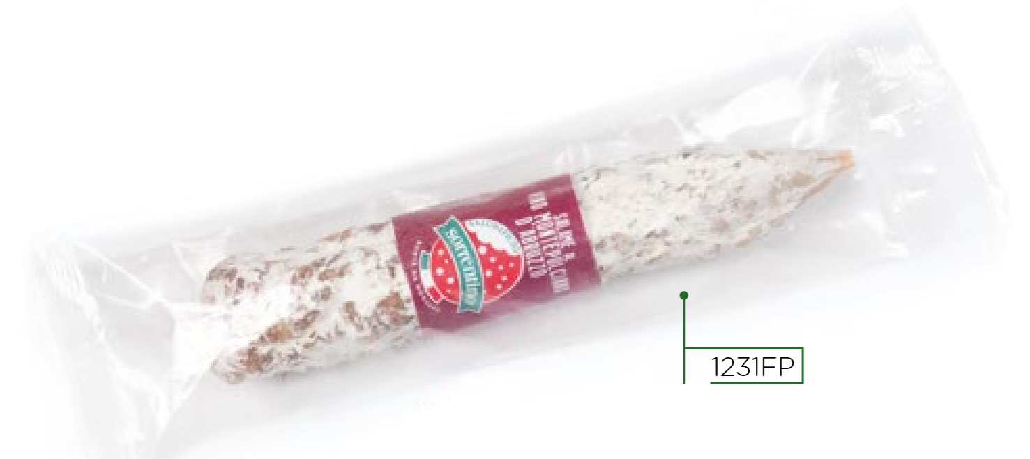 XXSalame al Vino Montepulciano d`Abruzzo 1 Stück zirka 0,35 Kg SB Flow Pack /Sorrentino