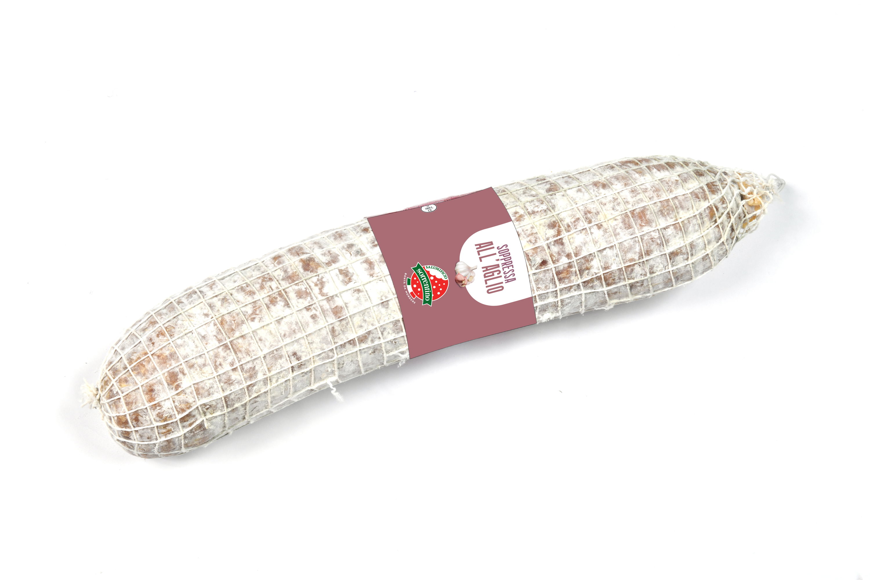 Soppressa all´ aglio Knoblauch  1 Stück zirka 2,5 Kg (cod.1270), Preis pro Kg/ Sorrentino