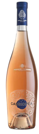 Pagus Cerbaia Bolgheri Rosato DOC Cassiopea  0,75l 13% - 2018 | Poggio al Tesoro