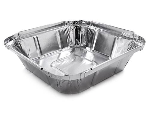 Alu-Schale R 25 L 100 Stück