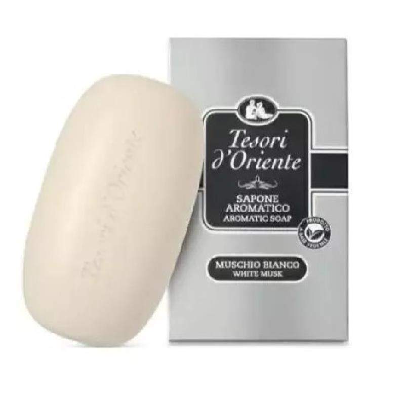 Seife, Aromatische Seife, Weiß, Musk, Italienisch Duft