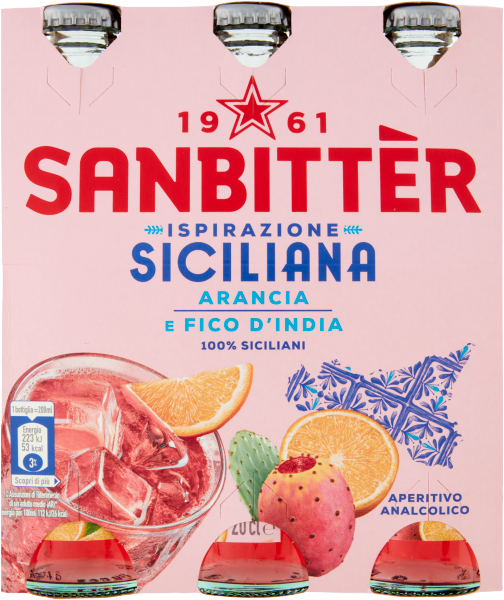 San Bitter Siciliana 3 x 20 cl/San Pellegrino