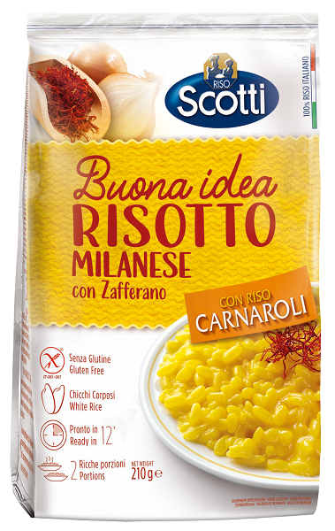 Risotto Milanese 210g | Scotti