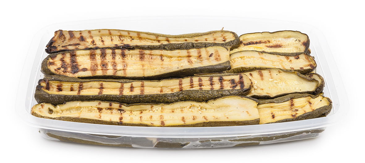 Zucchini vom Grill  in Öl 550g (Eimer Rund)/ Renna