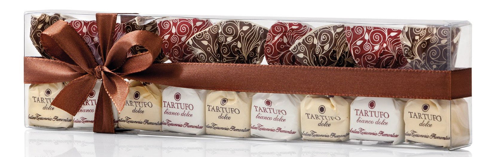 Trüffelpralinen Tartufo Box Dolci mix Dunkel&Weiß 125g | Antica Torroneria Piemontese