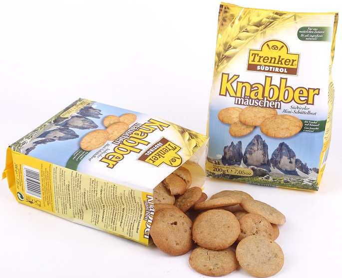 Schüttelbrot Knabbermäuschen 200g | Trenker Südtirol
