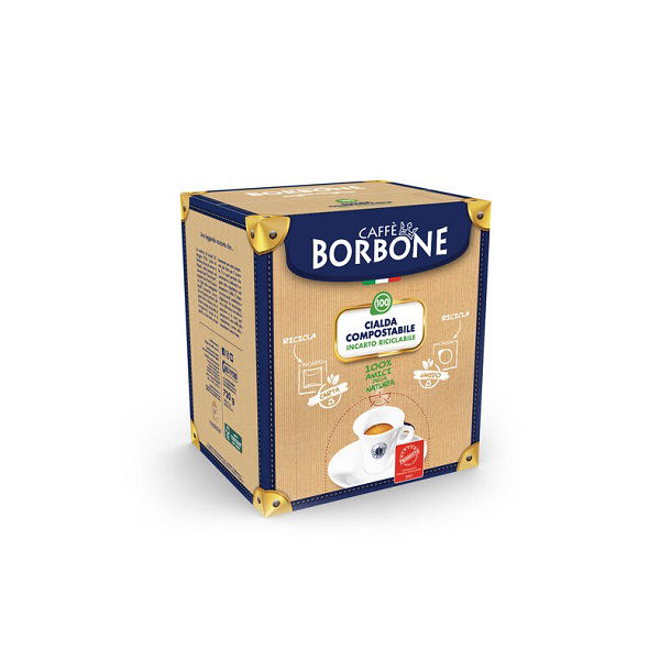DEK E.S.E entkoffeiniert Kaffee 150 Stück x 7,2 g | Caffé Borbone MHD