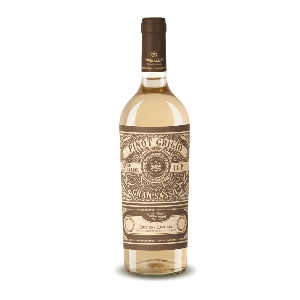 Gran Sasso Pinot Grigio Terre Siciliane IGP 0,75l 12,5% - 2023 | Fantini