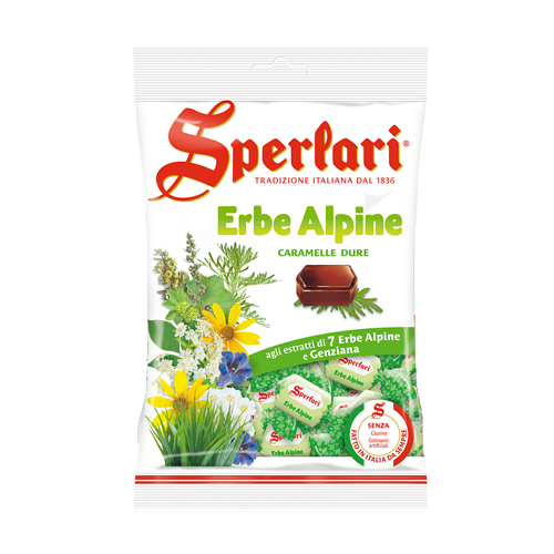 BonBon Erbe Alpine 200g/Sperlari