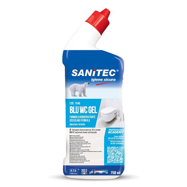 WC Reinigergel Blu 750ml | Sanitec