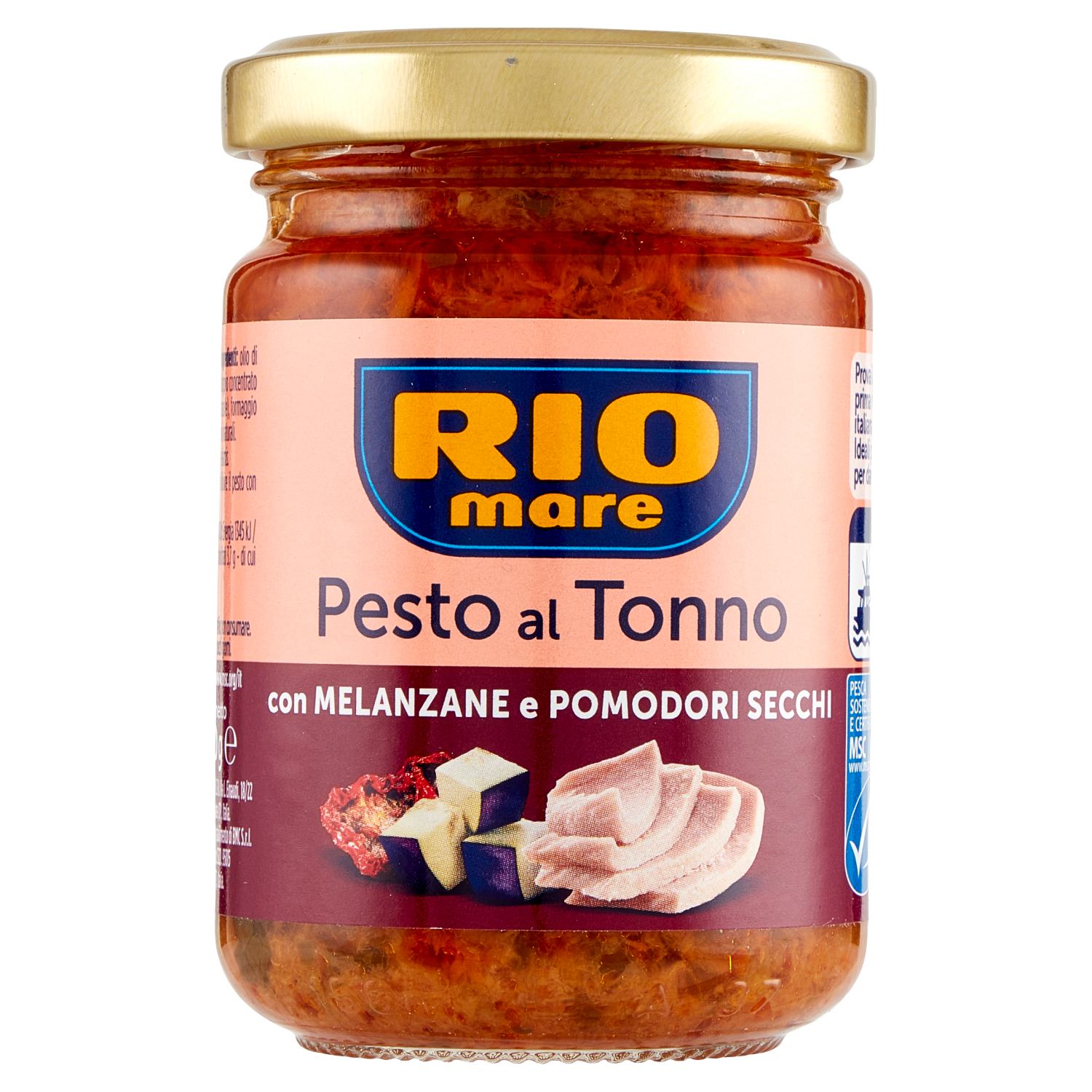 Pesto, Pesto al Tonno, Conserve, Tomatenbasiert, Melanzane Mischung
