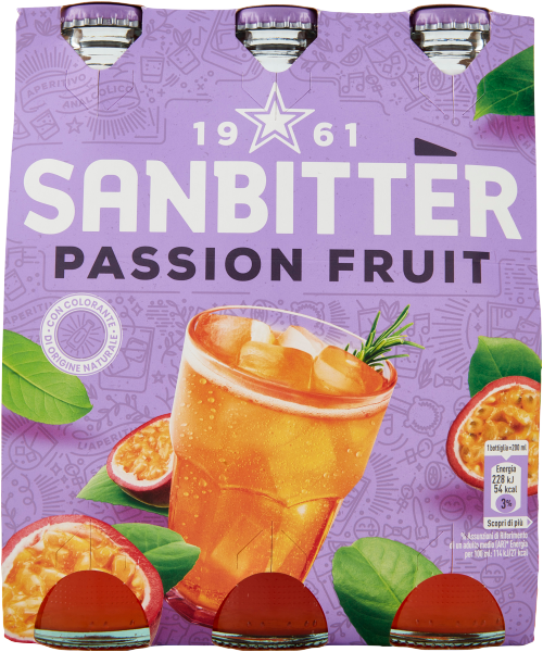 San Bitter Passion Fruit 3 x 20 cl/San Pellegrino