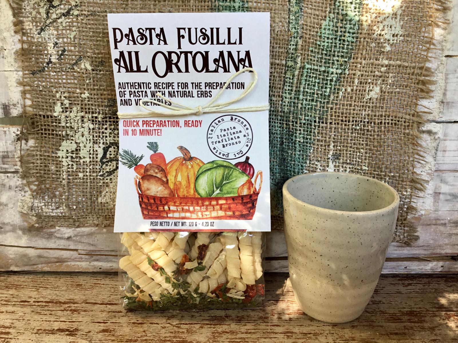Pasta all´Ortolana gewürzt 120g /Artigiani dei Sapori