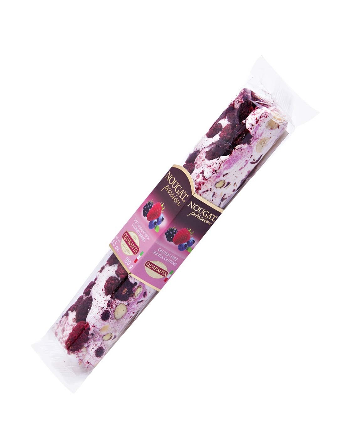 Nougatriegel mit Waldfrucht 100g | Quaranta