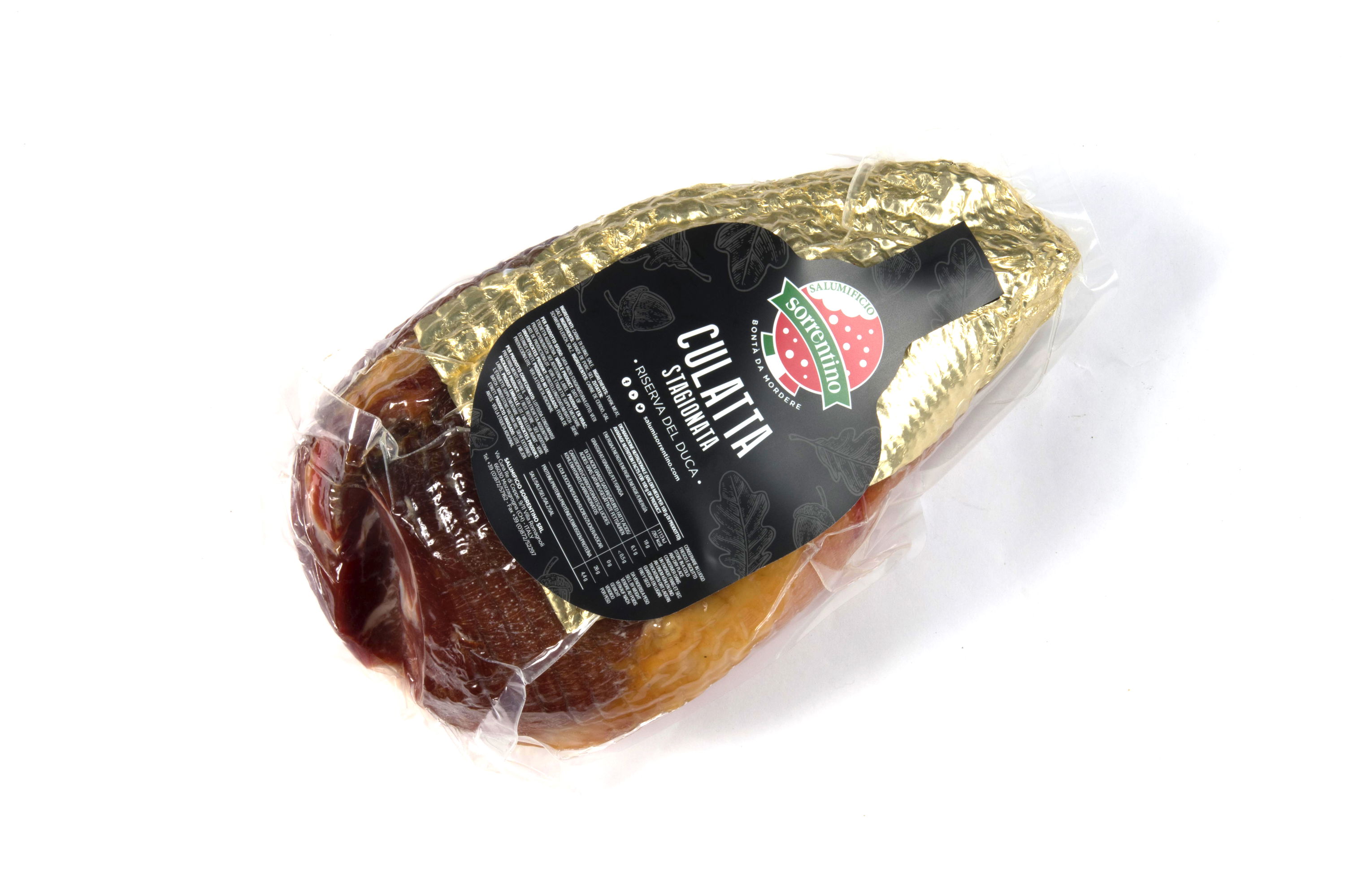 Sorrentino Culatta Stagionata  zirka 3,9Kg, Preis pro Kg (cod. 1248) | Sorrentino