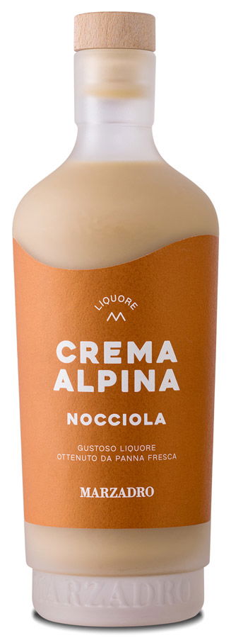 Crema Alpina Nocciola 0,7l 17% | Marzadro