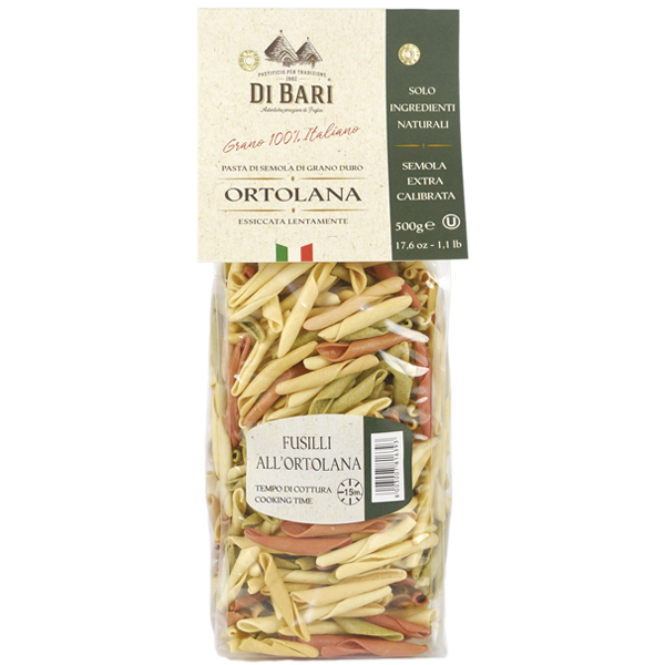 Fusilli all’ortolana - nach Gärtnerinnen Art 500g | Taralloro Di Bari