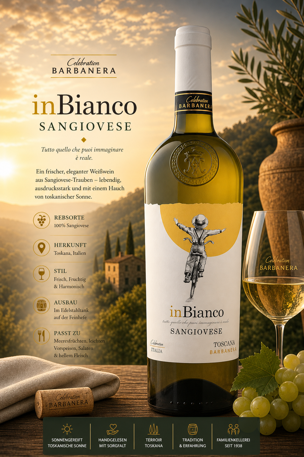 weisswein, sangiovese, flasche, weinflasche, glaswein