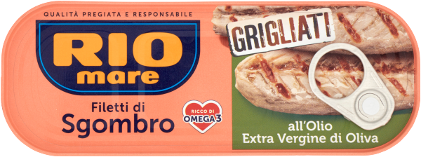 Filetti di Sgombro grigliati all Olio Oliva 120g | Rio Mare