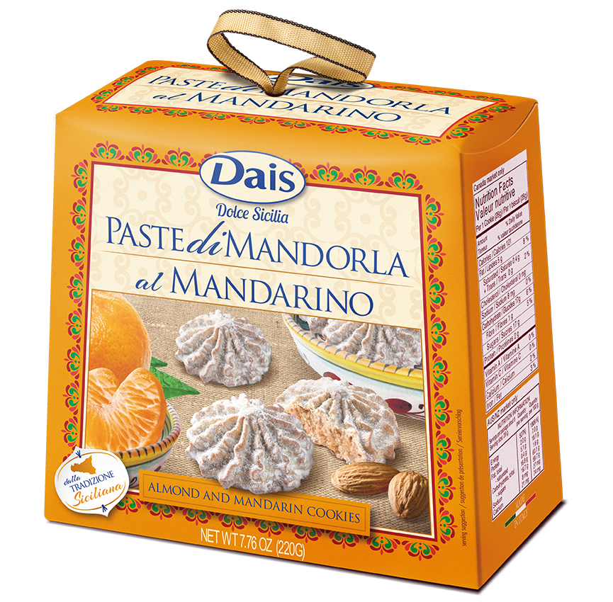 Paste di Mandorla Mandelgebäck mit Mandarine 220g/Dais
