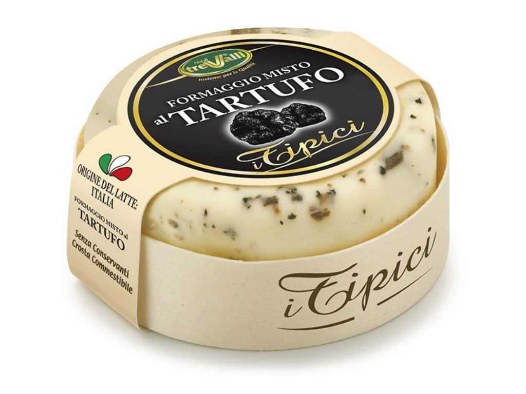 Caciotta Käse al Tartufo 180 g / TreValli