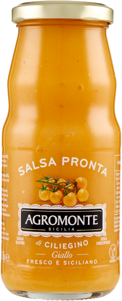 Gelbe Kirschtomatensoße 360g | Agromonte