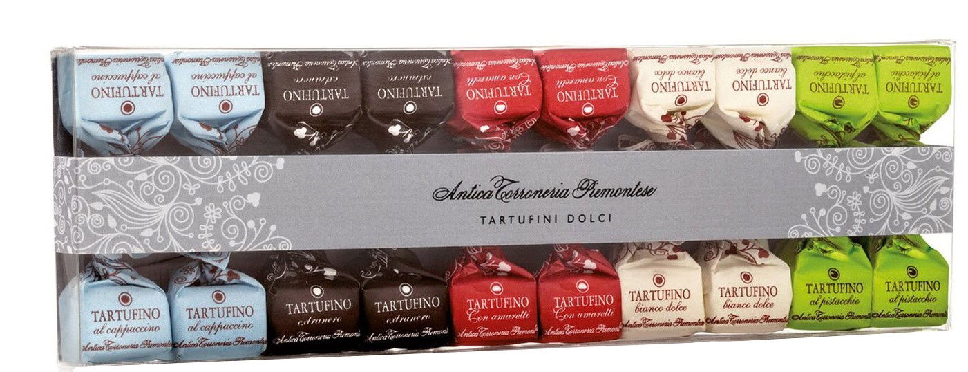 Trüffelpralinen Tartufini Dolci Box mix 140g | Antica Torroneria Piemontese