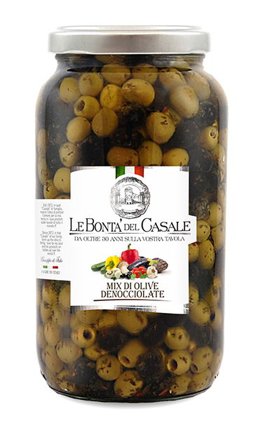 Olive Mix nere e Verdi 'Gustose' 3100ml | Le Bonta Del Casale