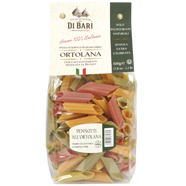 Pennotti all’ortolana - nach Gärtnerinnen Art 500g | Taralloro Di Bari