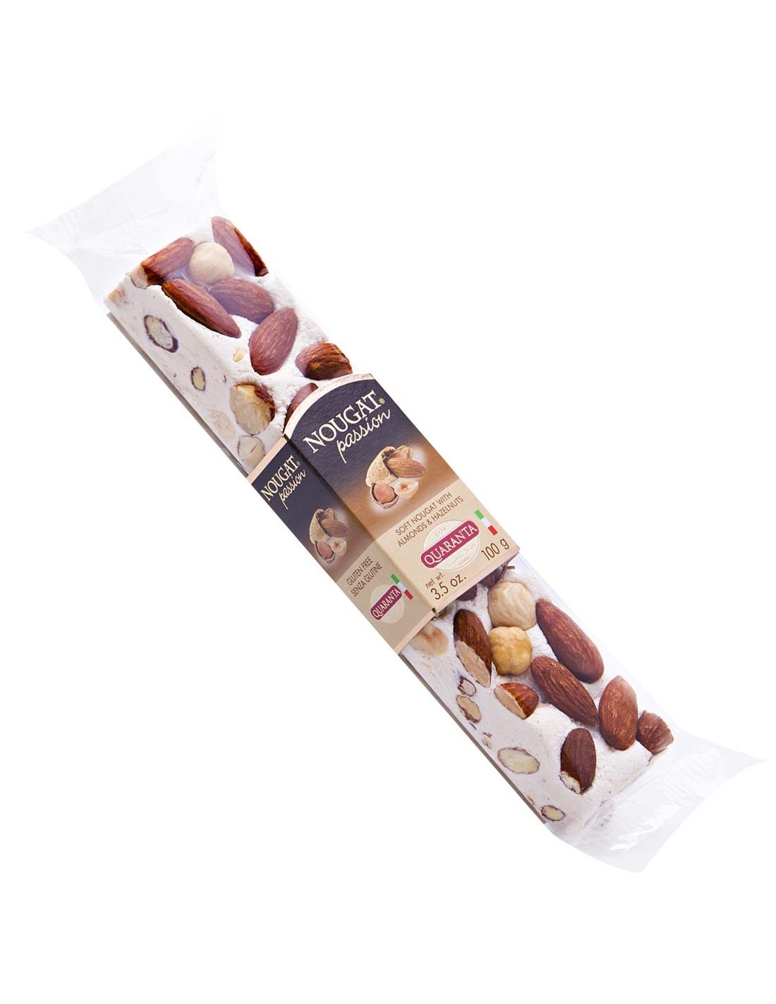 Nougat mit Mandeln und Haselnüsse 100 g/Quaranta