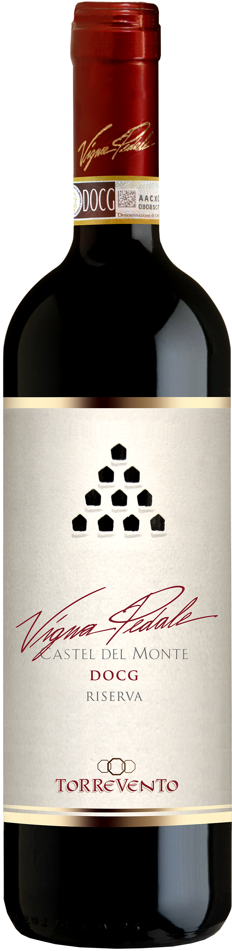 Vigna Pedale Castel del Monte Rosso Riserva DOCG - 0,75l 13,5% - 2016 | Torrevento