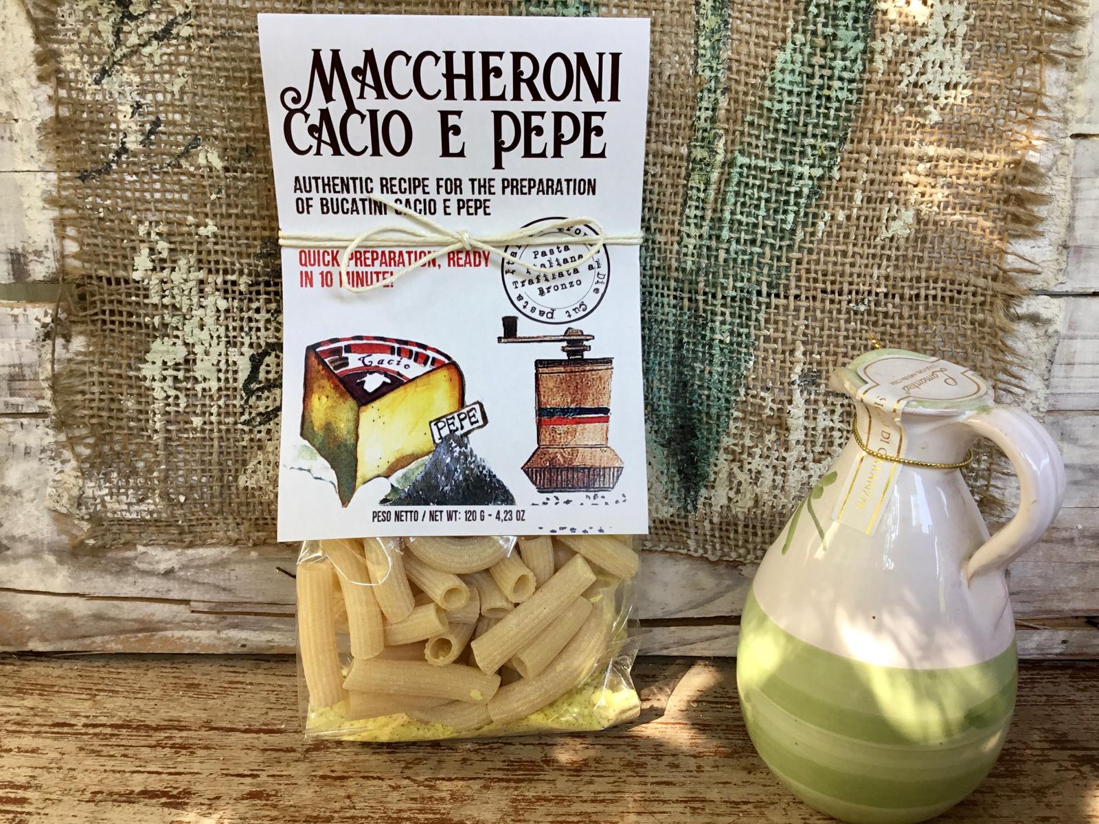 Maccheroni Cacio Pepe gewürzt 120g /Artigiani dei Sapori