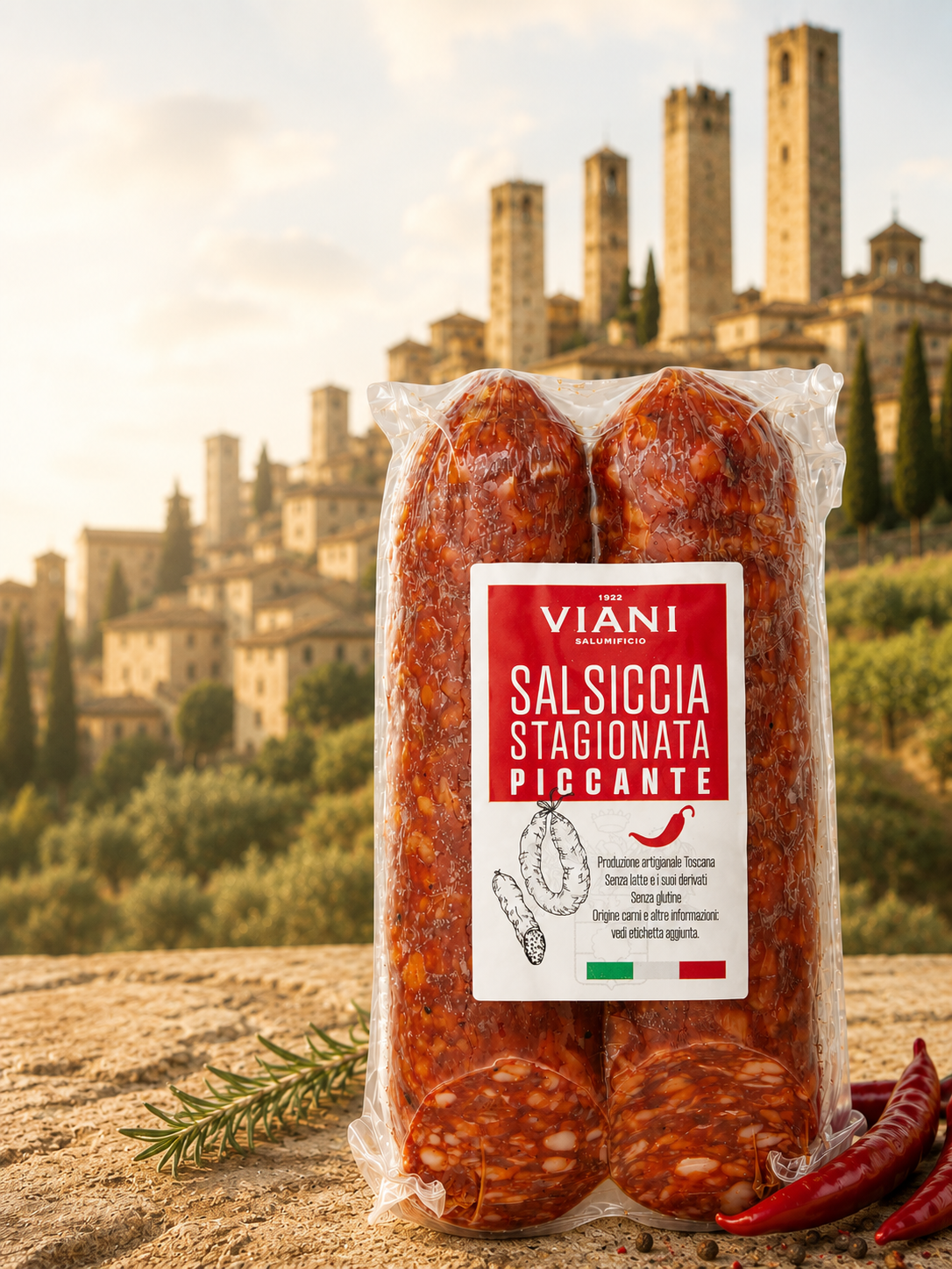 Salami, Chili, Saucisson, Wurst, Viani