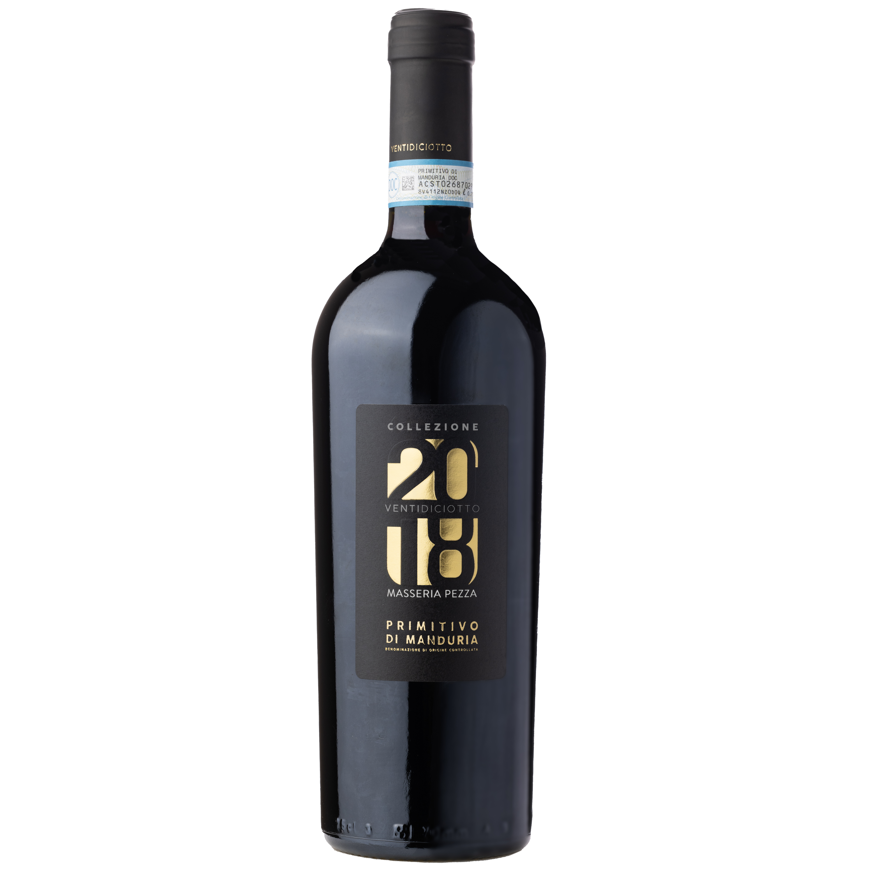 Primitivo di Manduria DOC  Vendidiciotto Masseria Pezza 0,75l 14 % - 2024 | Tenute Orestiadi  