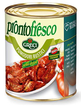 Pomodori rustici semi dried 780g 1/1 Dose | Greci