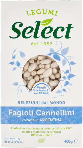Fagioli Cannellini Bohnen 400g/Select