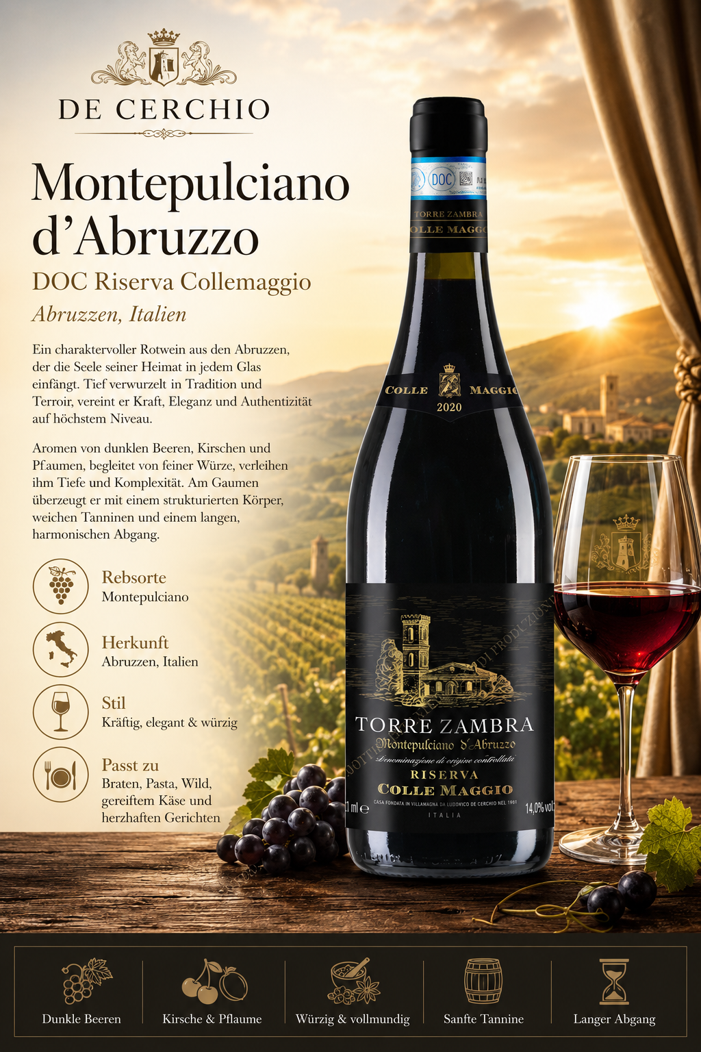 wein, rotwein, montepulciano, d’Abruzzo, flasche