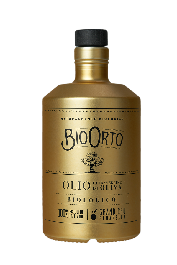 Olio Extravergine di Oliva CRU Monocultivar Peranzana BIO 500ml | BioOrto