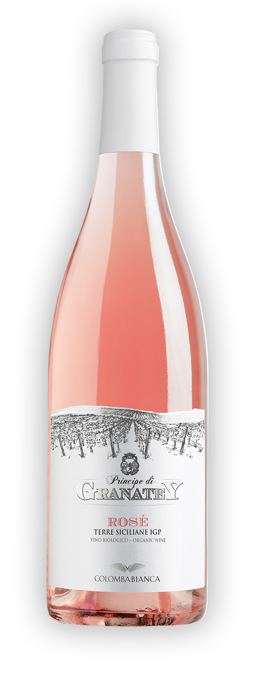 Principe di Granatey Rosé Terre Siciliane IGP, BIO 0,75l 12 % - 2023 | Colomba Bianca