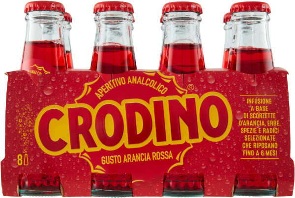 Crodino mit Rotorangen Geschmack  8 x10cl /DCM