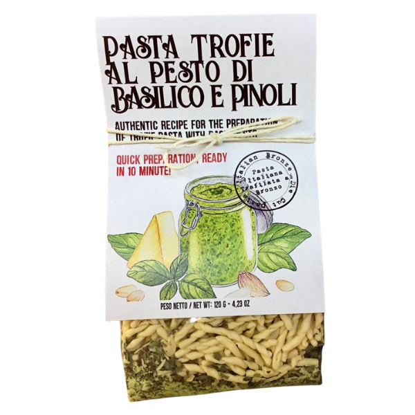 Trofie al pesto gewürzt 120g /Artigiani dei Sapori