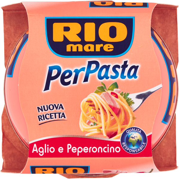 Fertiggericht fur Nudeln mit Knoblauch u.Chili 160g | Rio Mare