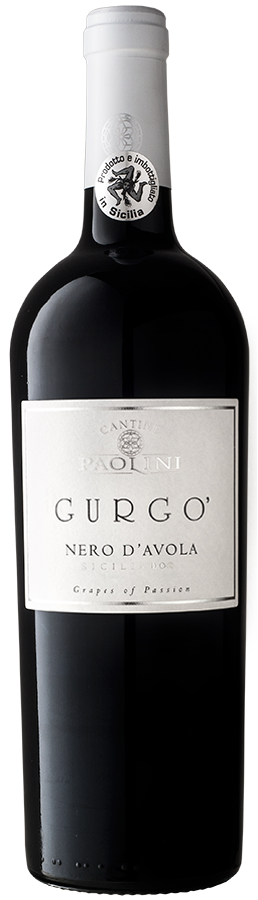 Nero d'Avola Sicilia DOC Gurgo´ 0,75l 13,5% - 2022 | Paolini
