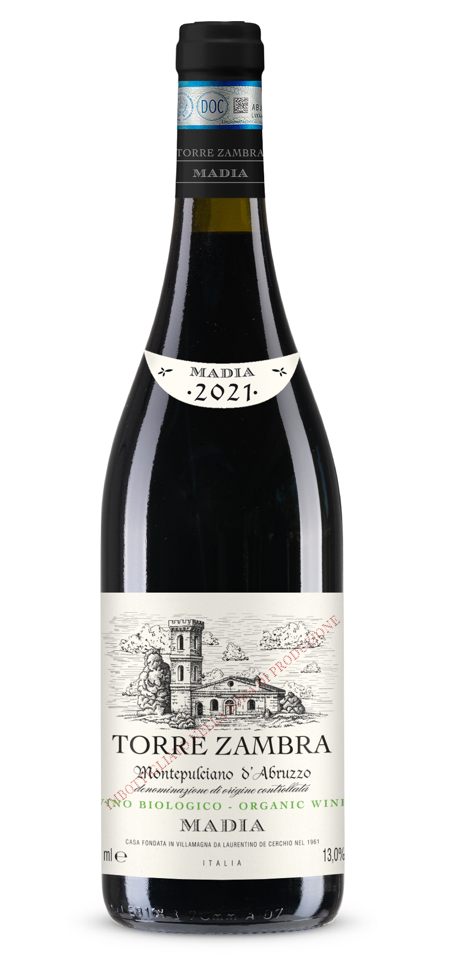 Montepulciano d'Abruzzo Madia BIO 13% 0,75l - 2020 | Torre Zambra
