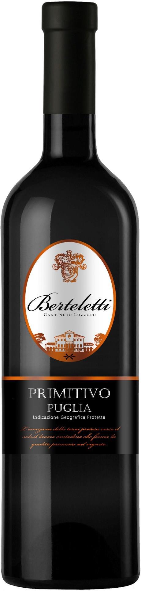 Wein, Rotwein, Primitivo, Puglia, Flasche