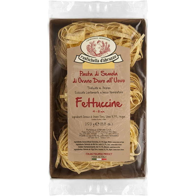 Fettuccine mit Eiern 250g | Rustichella d'Abruzzo