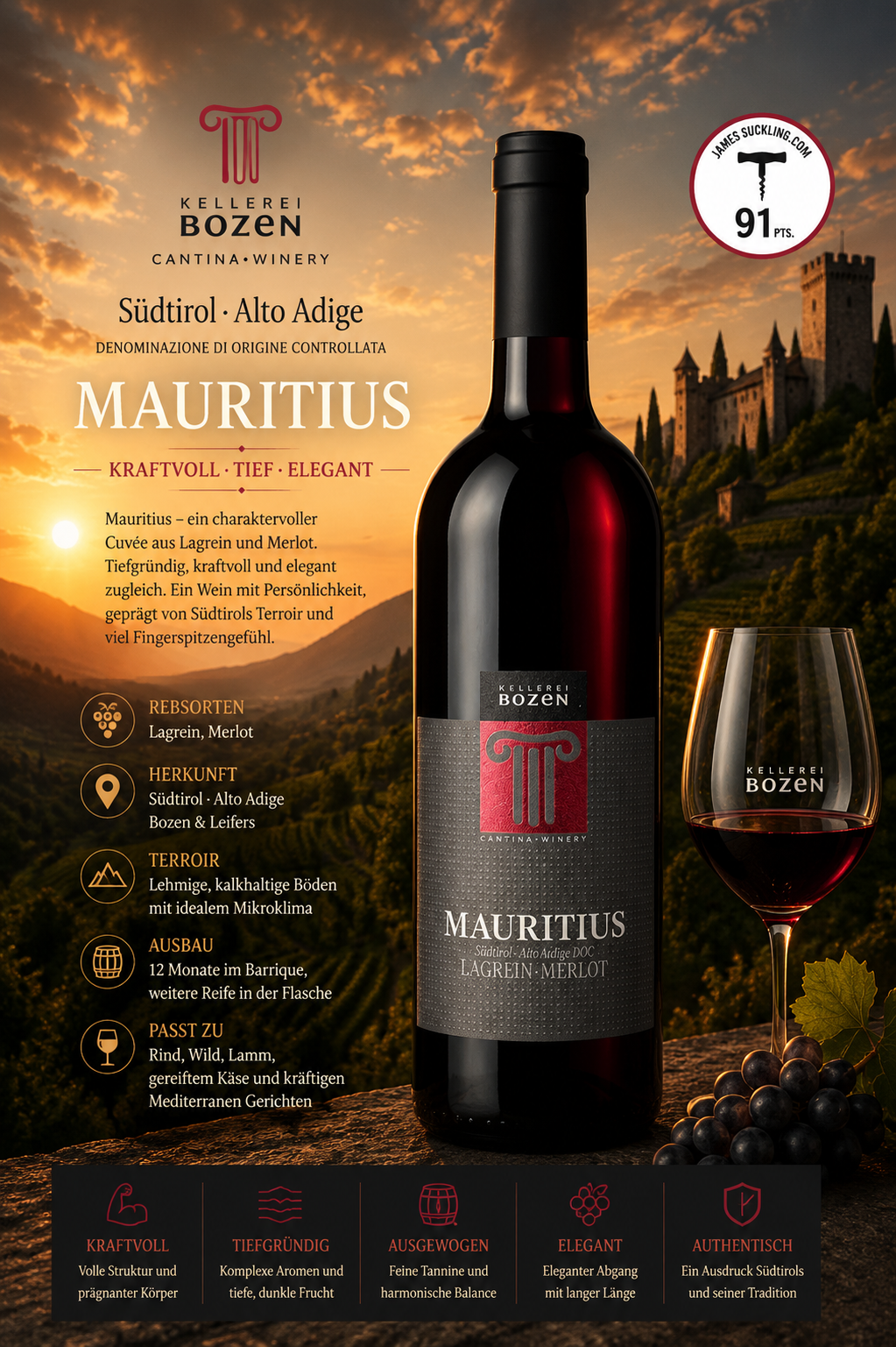 wein, rotwein, Lagrein-Merlot?, Mauritius?, Weinflasche